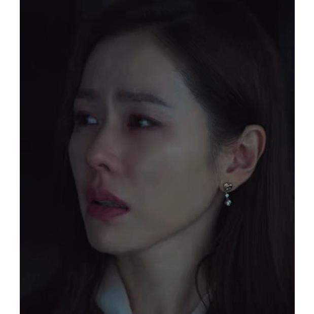 ピアス 韓国 芸能人着用 ハートクリスタル 人気 アクセサリー 韓