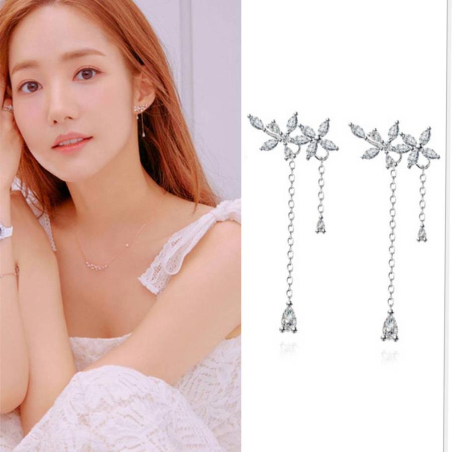 ピアス 女優着用 シルバー925 レディース 大人可愛い かわいい