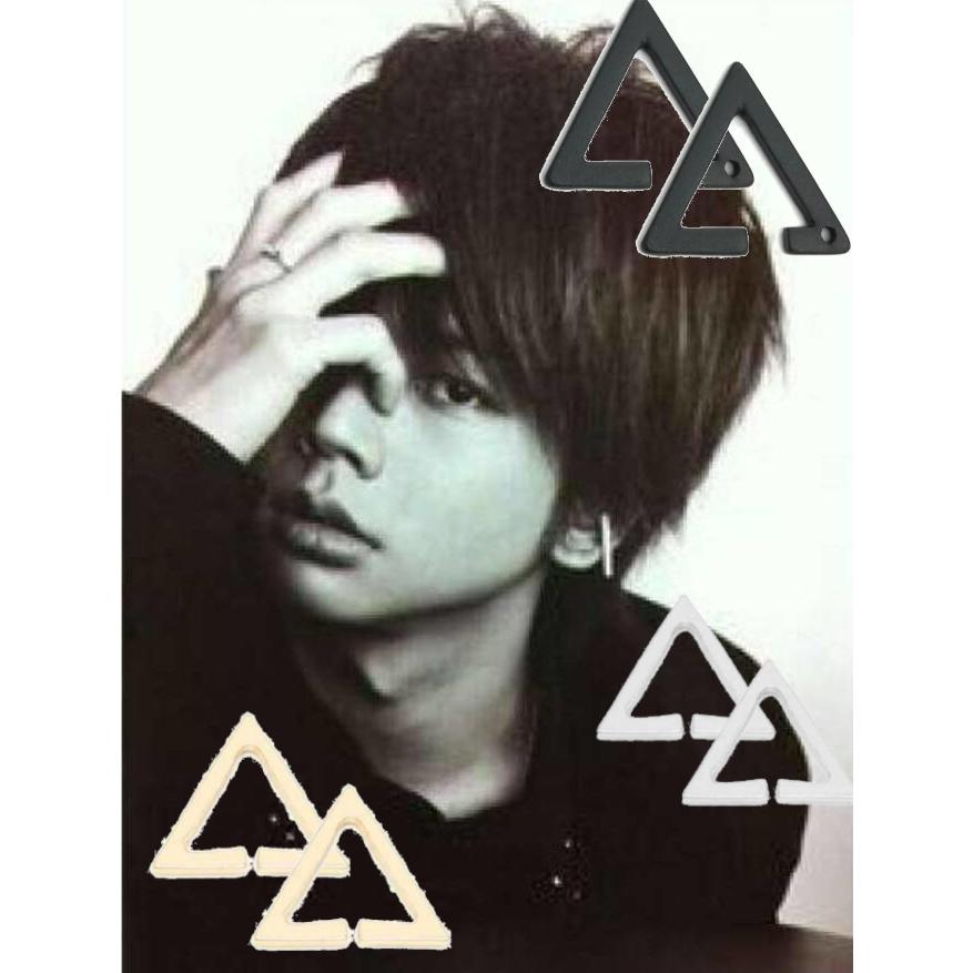 イヤーカフ イヤカフ 芸能人 シンプル 三角 アクセサリー イヤリング メンズ レディース ゴールド シルバー ピアス かわいい Alice85 Alice Andersen 通販 Yahoo ショッピング