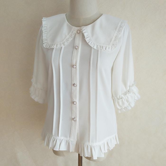 ブラウス ロリータ 春夏秋 レディース 長袖 半袖 選べる ロリィタ