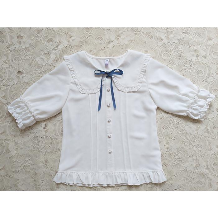 ブラウス ロリータ 春夏秋 レディース 長袖 半袖 選べる ロリィタ