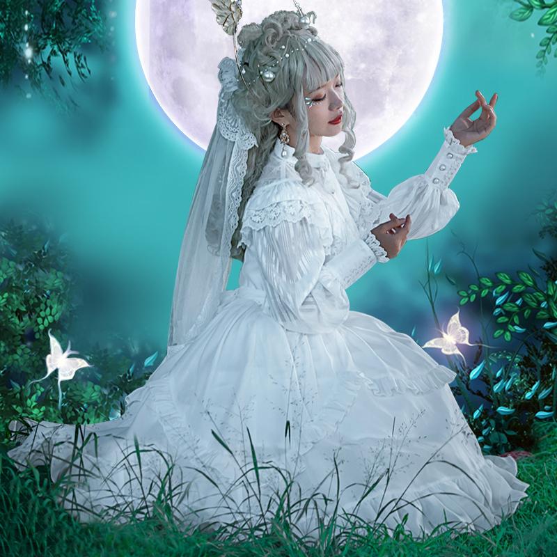 ロリータファッション ワンピース ウエディング ドレス ゆめかわいい ゴシック ゴスロリ 優雅 A 1 9 Alice Doll 通販 Yahoo ショッピング