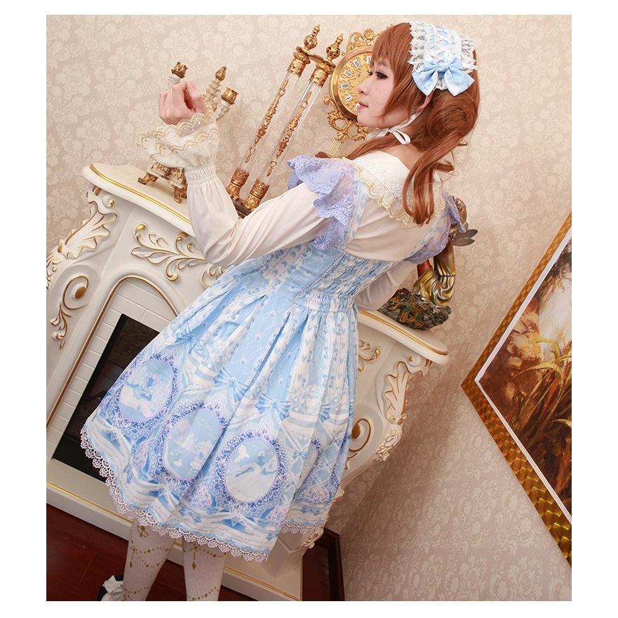 ロリータ ワンピース Jk 不思議の国のアリス コスプレ かわいい レトロ スリム 仮装 演出 A Alice Doll 通販 Yahoo ショッピング