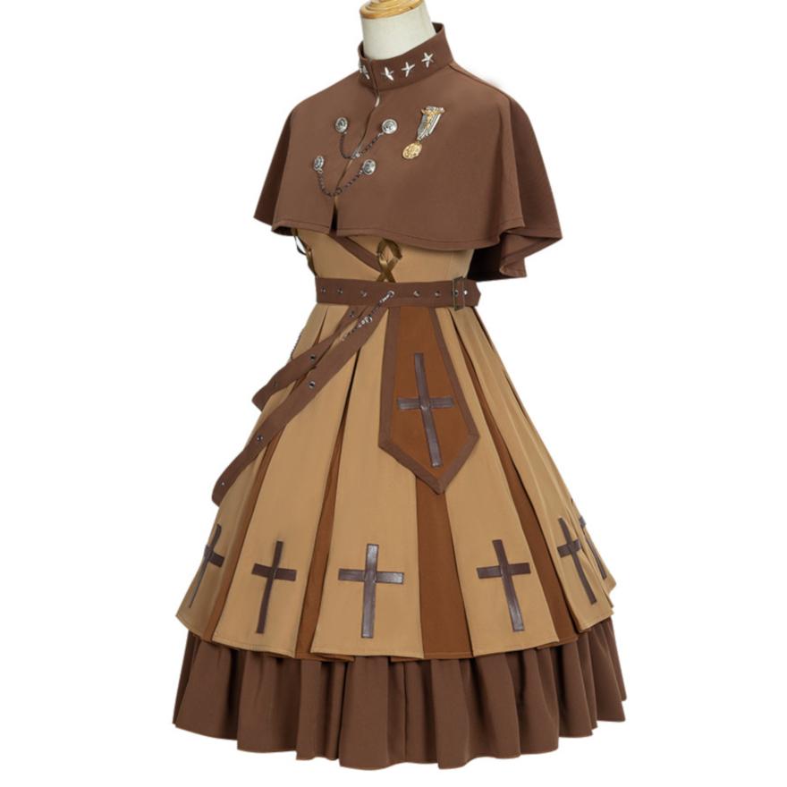 ロリータ ワンピース マント セット コスプレ ゴスロリ 軍ロリ ゴシック ハロウィン 中世風 クラシック A Alice Doll 通販 Yahoo ショッピング