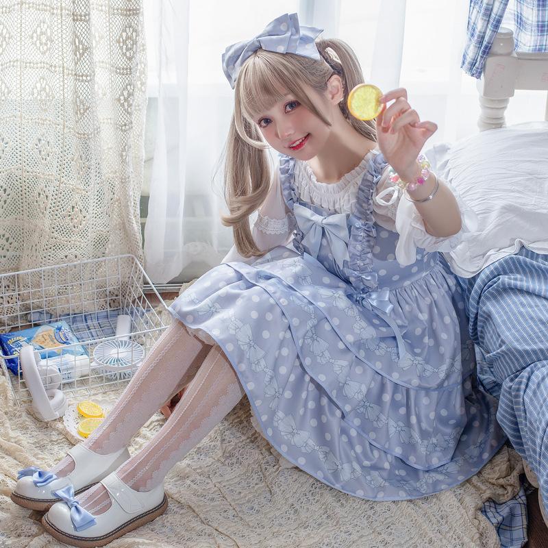 ロリータ 甘ロリ ワンピース レディース 衣装 コスチューム 水玉 夏 かわいい 清楚 お嬢様 姫 可憐 A Alice Doll 通販 Yahoo ショッピング