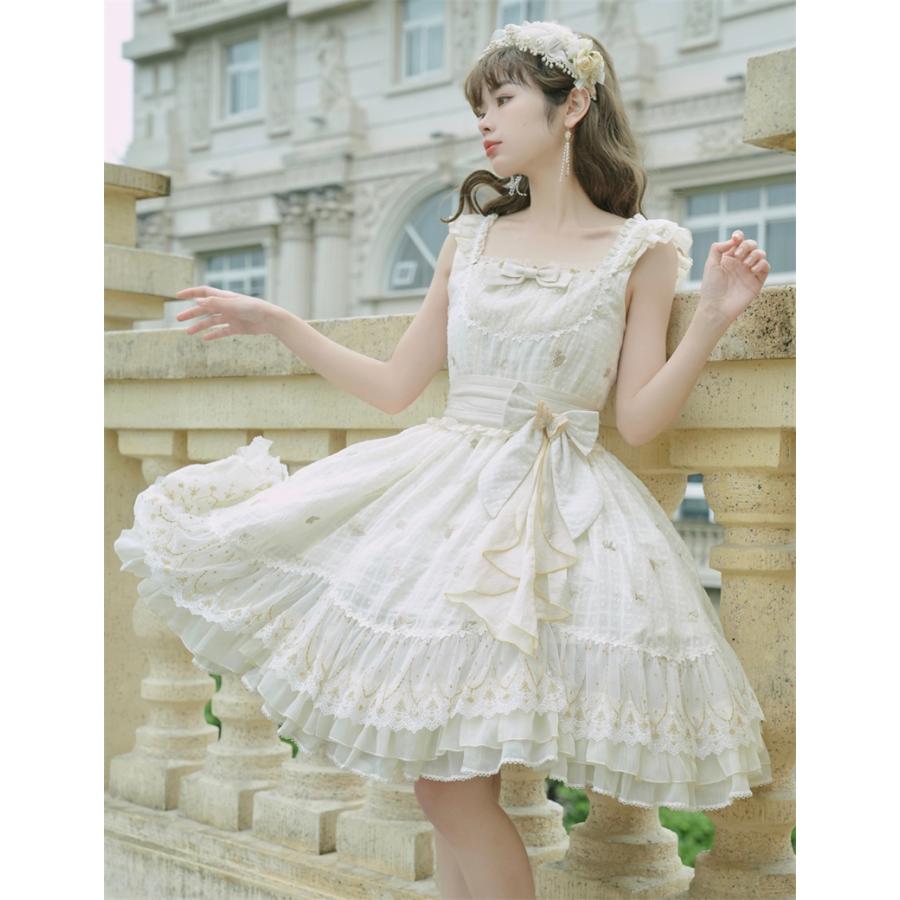 秋新作 ロリータファッション ロリィタ クラロリ ワンピース