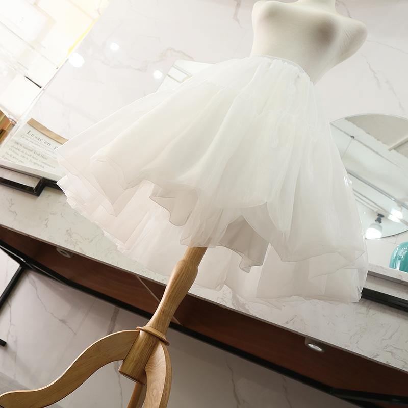 パニエ ふんわり ロリィタ ペチコート オーガンジー 60cm 膝下