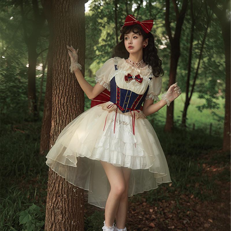 ロリータ❤️オリジナル 洋服 ワンピースドレスコスプレお姫様K467