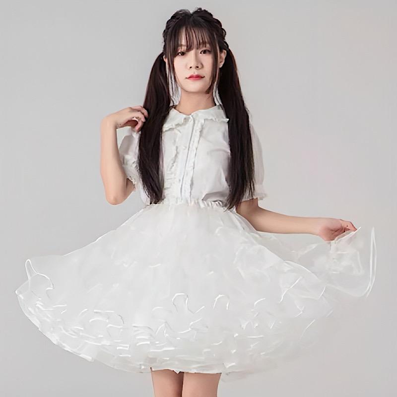 アメリカヴィンテージ ボリュームパニエスカート 55cm ワイヤーパニエスカート | HoshibakoWorks