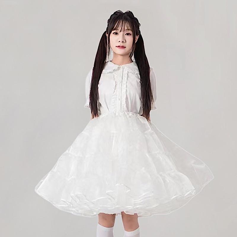 alice auaa 三段パニエスカート alice auaa 三段パニエスカート