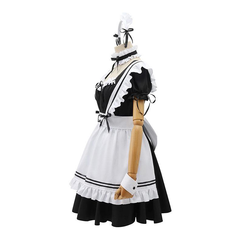 メイド服 エプロン セクシー ロリータ ワンピース クラシック ミニ