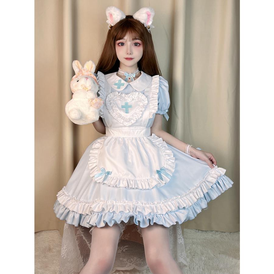 ナース服　メイド服　コスプレ　セクシー　エロかわ　衣装　ハロウィン　白