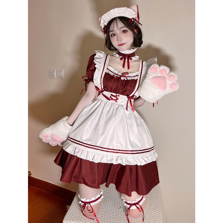 セクシー メイド服 コスプレ 豪華セット 甘ロリータ 姫ロリ 萌え セクシー メイド服 コスプレ 豪華セット 甘ロリータ 姫ロリ 萌え