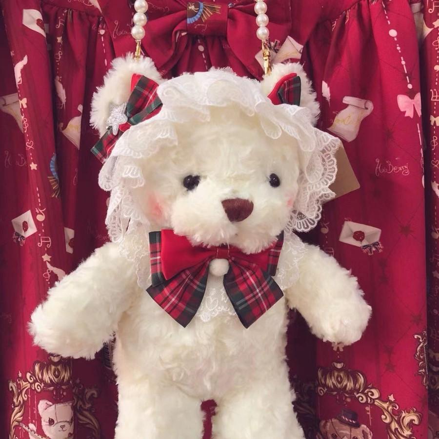 ポシェット テディベアバッグ ショルダーバッグ 可愛い ぬいぐるみ