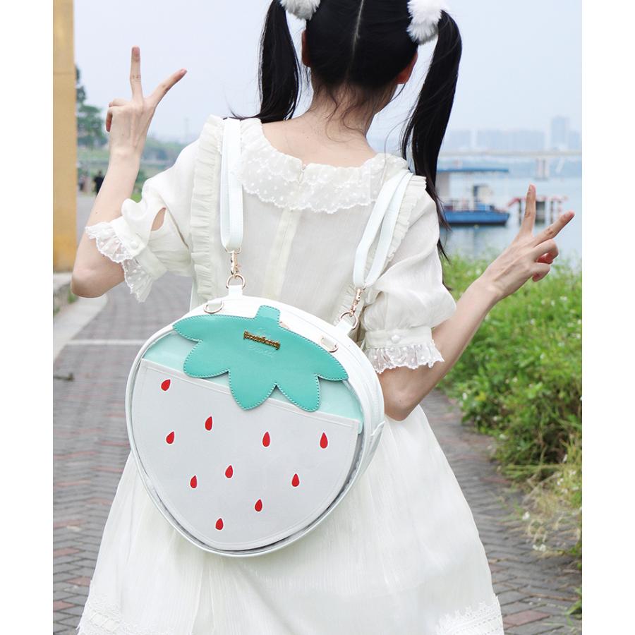 ロリータ ロリィタ バッグ 痛バッグ Lolita 苺 いちご ロリータ ロリィタ バッグ 痛バッグ Lolita 苺 いちご