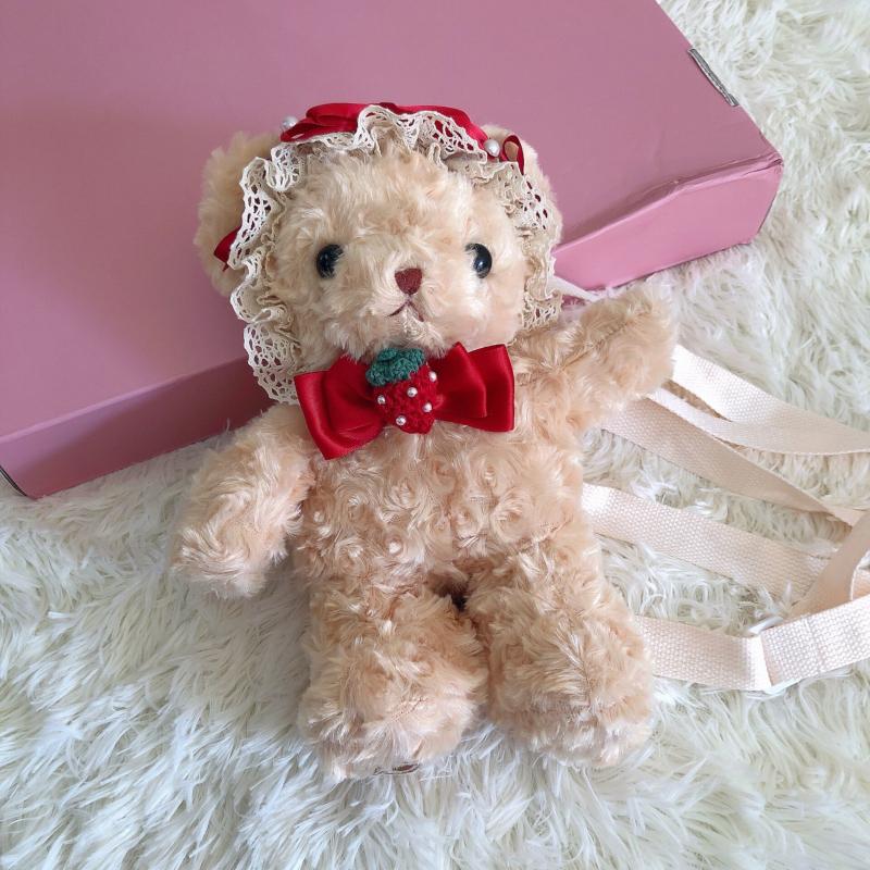 ロリータ テディベア バッグ ポシェット ショルダーバッグ ２way ゆめかわいい レディース ぬいぐるみ A1500 Alice Doll 通販 Yahoo ショッピング