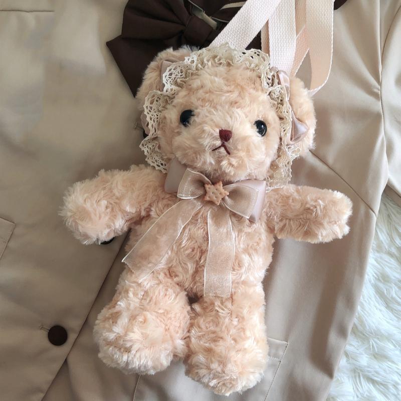 ロリータ テディベア バッグ ポシェット ショルダーバッグ ２way ゆめかわいい レディース ぬいぐるみ A1500 Alice Doll 通販 Yahoo ショッピング