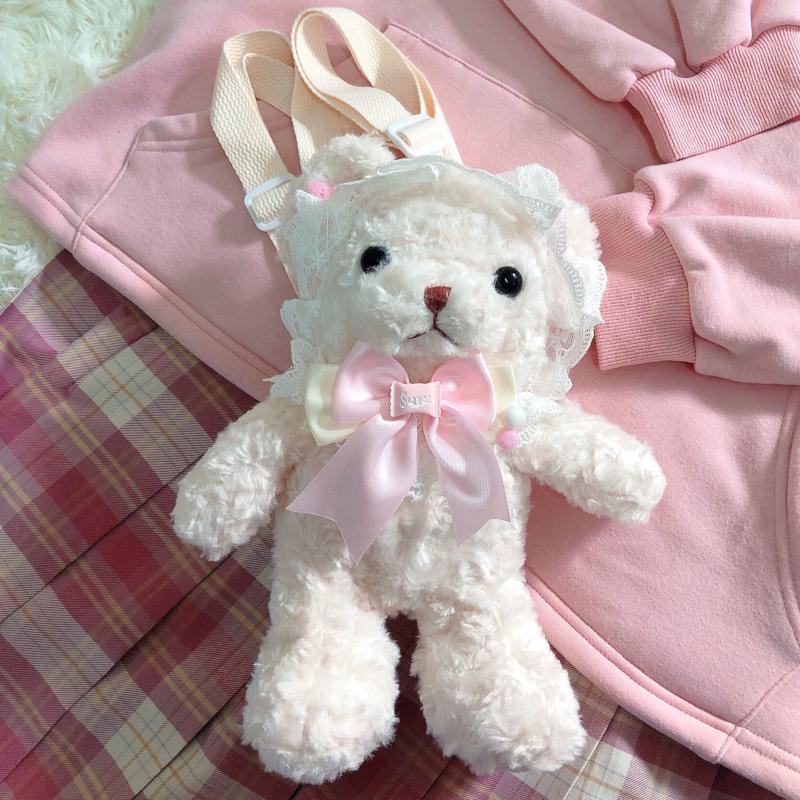 ロリータ テディベア バッグ ポシェット ショルダーバッグ ２way ゆめかわいい レディース ぬいぐるみ A1500 Alice Doll 通販 Yahoo ショッピング