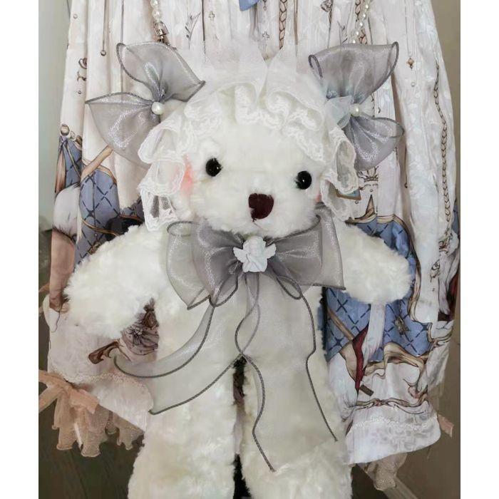 バッグ ロリータ クマ ぬいぐるみ ポシェット 甘ロリ レディース バッグ ロリータ クマ ぬいぐるみ ポシェット 甘ロリ レディース