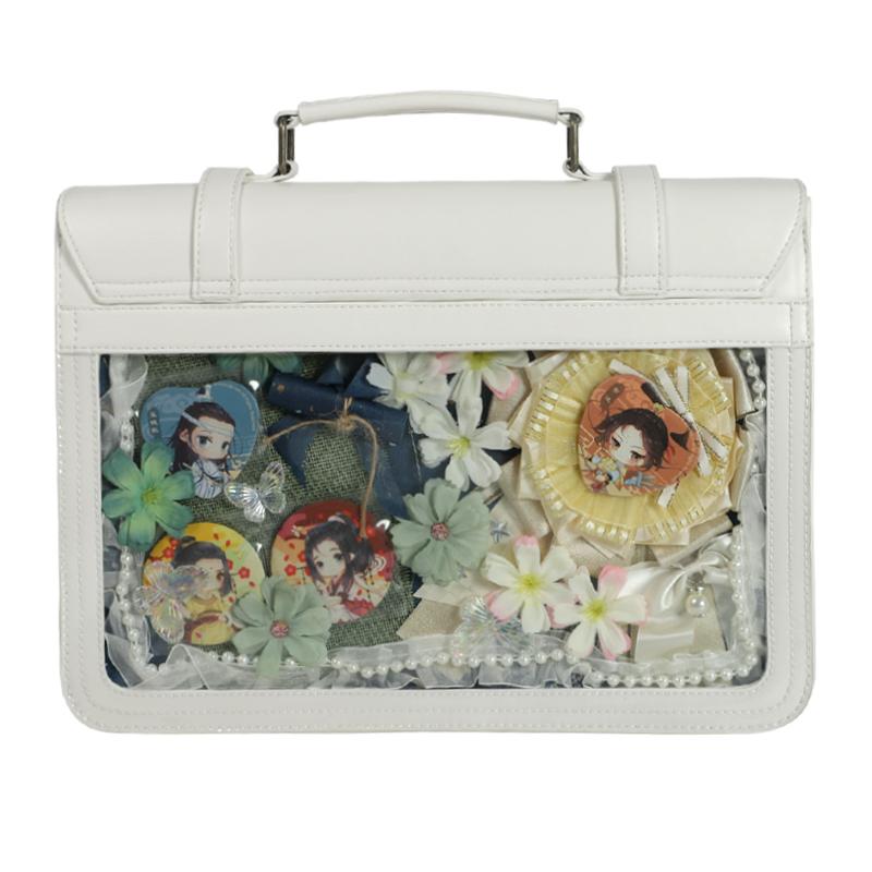 学園風 バッグ 痛バッグ ロリータ ゴスロリ 学生 カバン 学生鞄