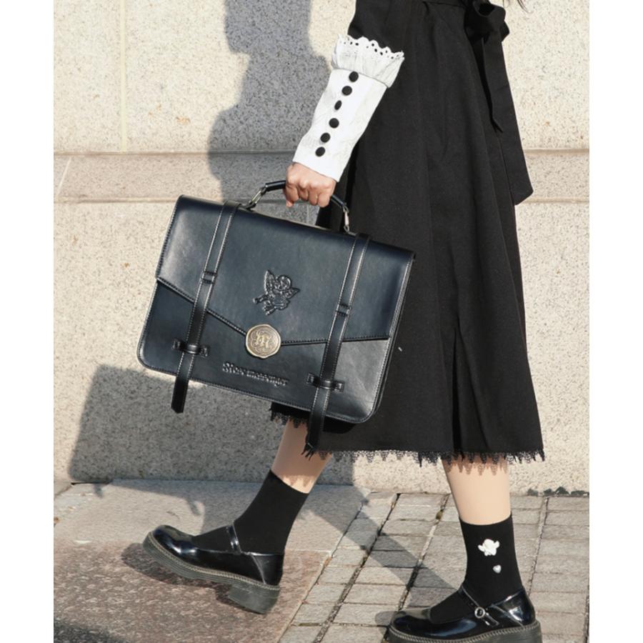 学園風 バッグ 痛バッグ ロリータ ゴスロリ 学生 カバン 学生鞄