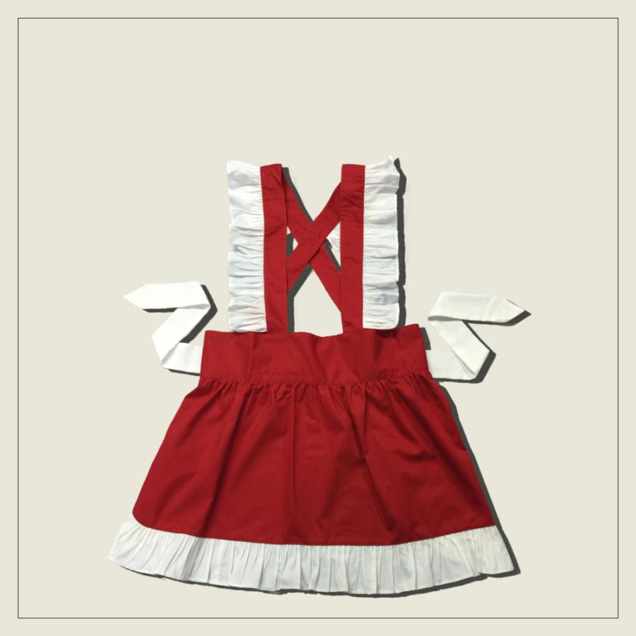 ロリータ エプロンスカート ラップスカート コスプレ メイド ゆめ