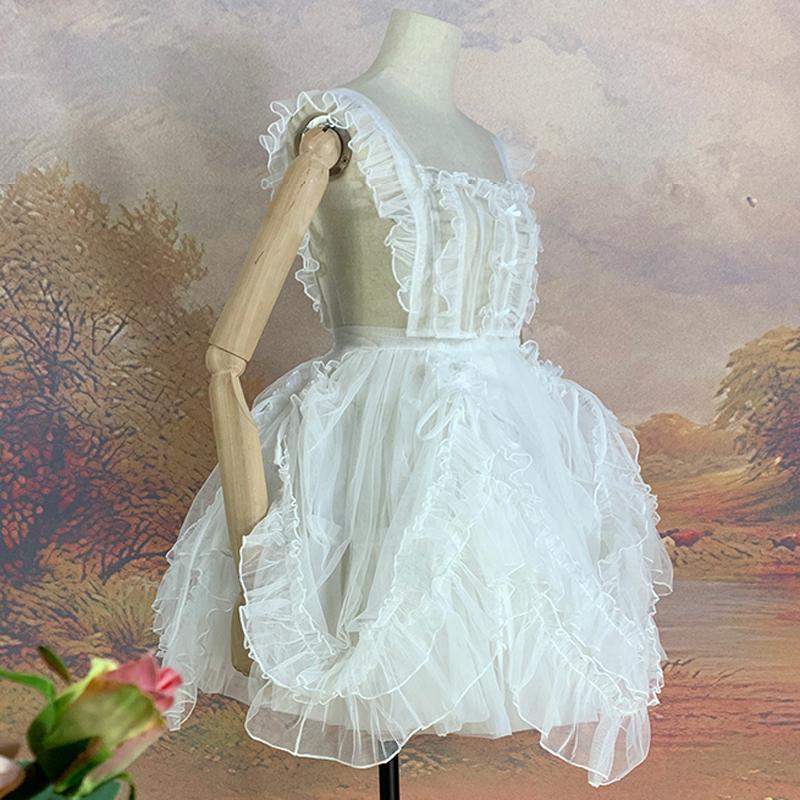 新品未使用✨️【ALGONQUINS】フリルラメチュールスカート ロリータ 地雷系 新品未使用✨️【ALGONQUINS】フリルラメチュールスカート ロリータ