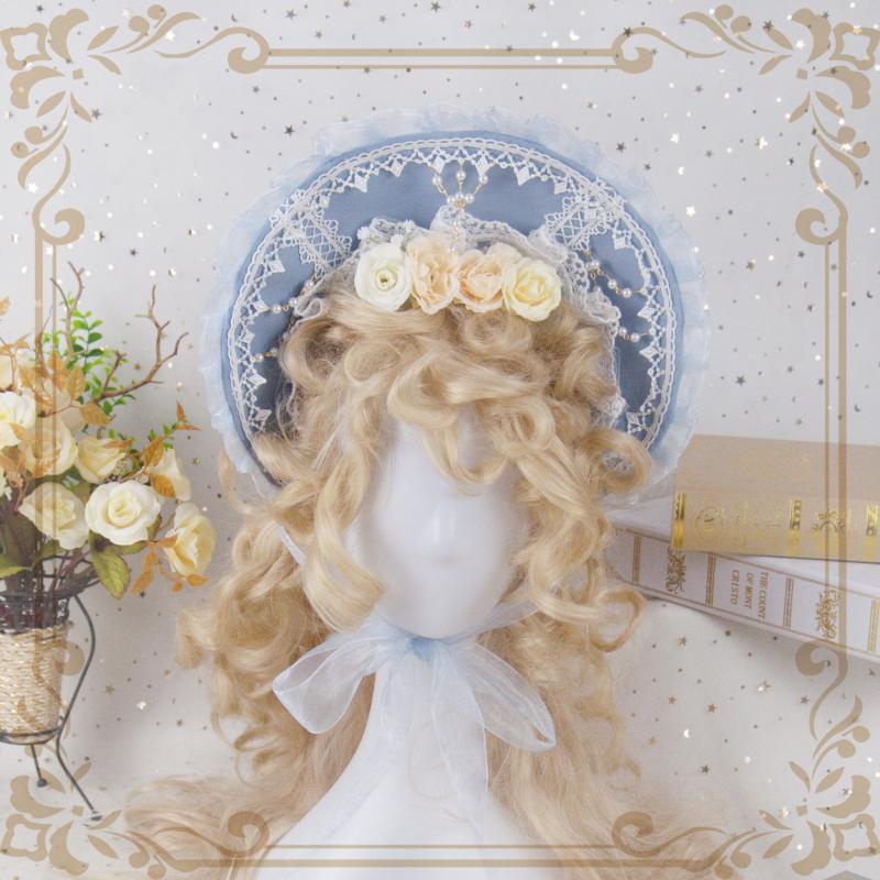 ロリータ ボンネット ボンネ 帽子 ヘッドドレス ヘアアクセサリー 髪