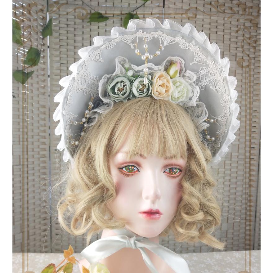 ロリィタ ボンネット 帽子 ヘッドドレス ヘアアクセサリー 髪飾り