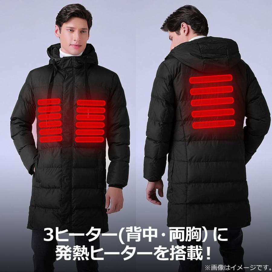 ブリーフィング ダウンベンチコート　ブラック　ヒート温度調節 BRIEFING ブリーフィング ダウンベンチコート ヒート温度調節 ホワイト