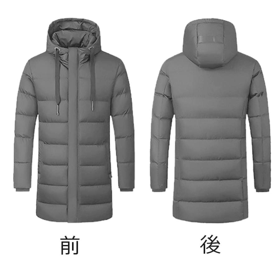 ダウンコート 電熱ダウンコート ヒートベスト ダウン パーカー ベンチ