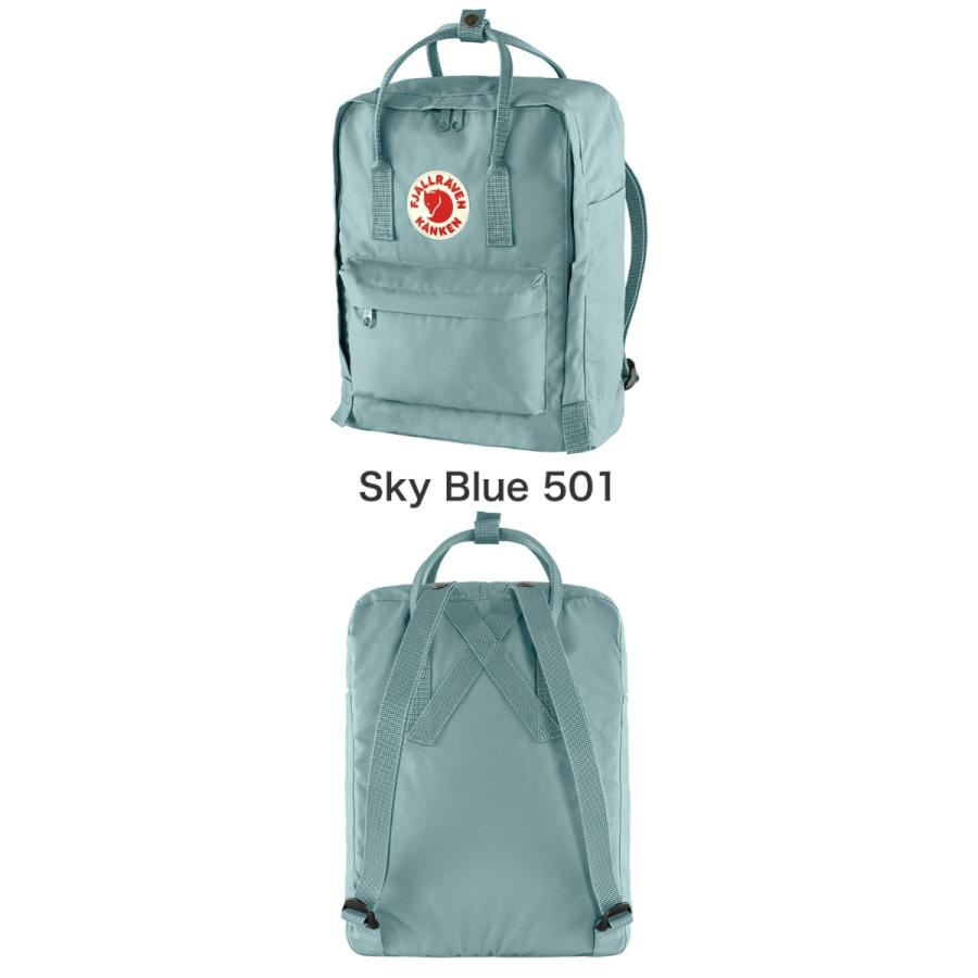 Fjallraven Kanken フェールラーベン カンケンリュック 16l サイズ