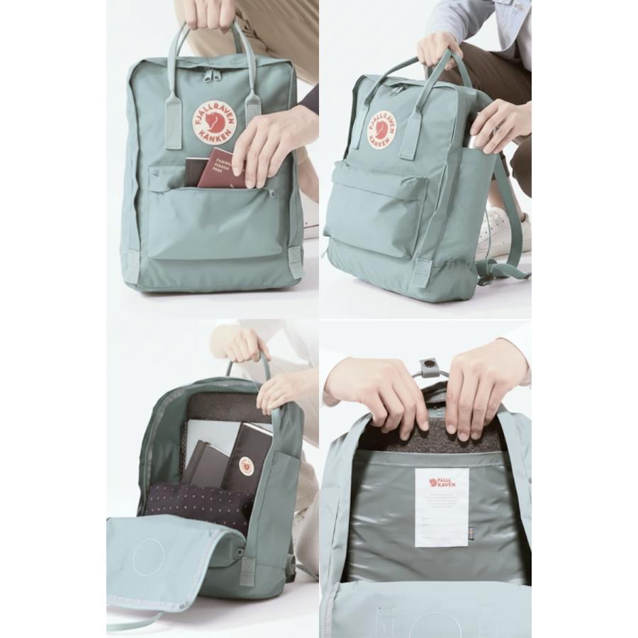 Fjallraven Kanken フェールラーベン カンケンリュック 16l サイズ