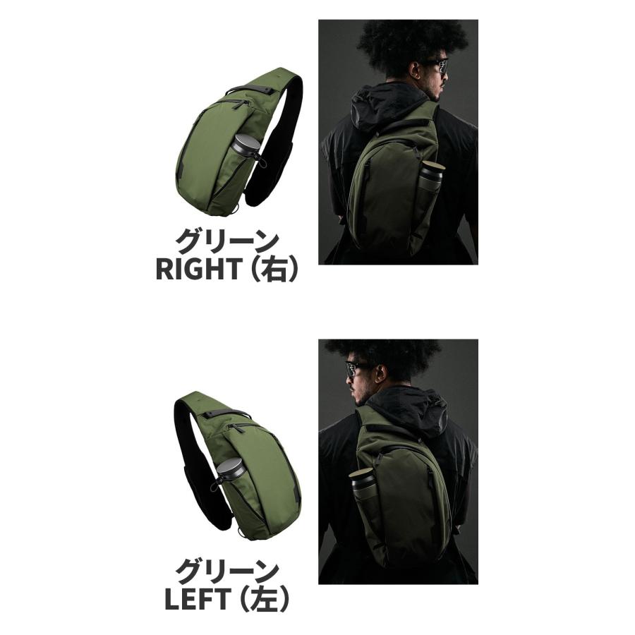 ALPAKA 【即納在庫品 送料無料】 ALPAKA Metro Crossbody 右掛け 左