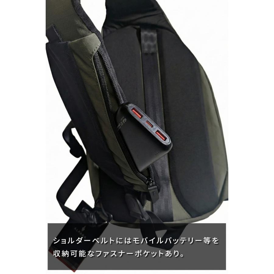 ALPAKA 【即納在庫品 送料無料】 ALPAKA Metro Crossbody 右掛け 左