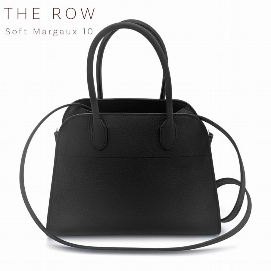 新品 The Row Soft Margaux 10 バッグ マルゴー ブラック ハンドバッグ