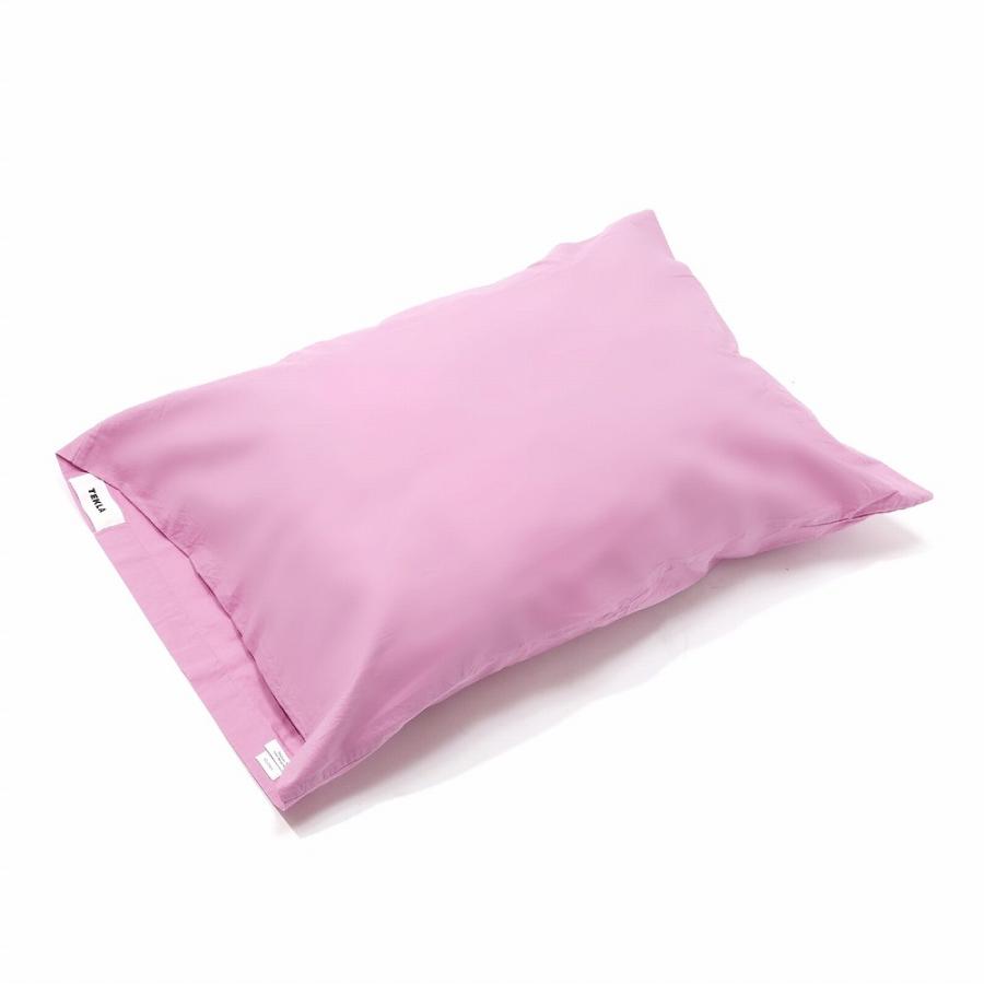 【新品】 Tekla 枕カバー ピンク TEKLA（テクラ） ピローケース Mallow Pink - Core Collection PERCALE
