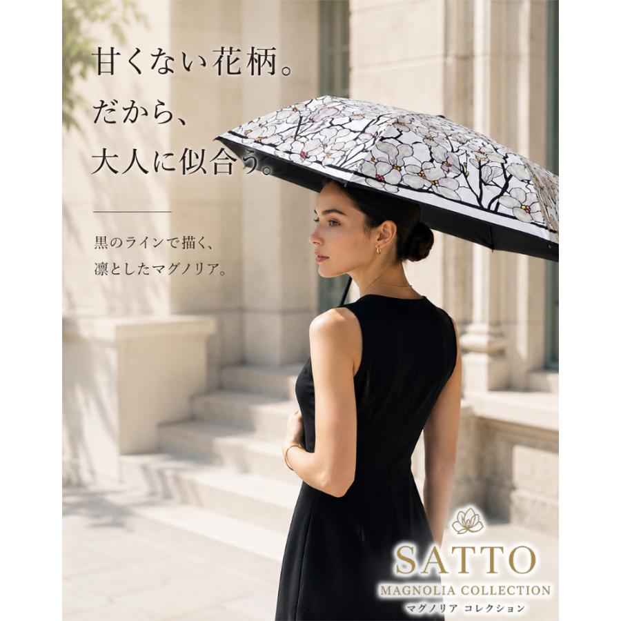 ティファニースタジオコレクション SATTO コラボ 折りたたみ傘 日傘