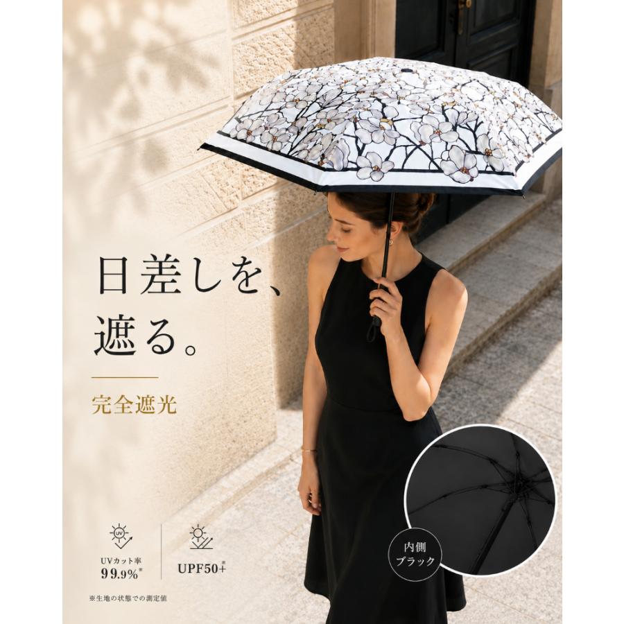 ティファニースタジオコレクション SATTO コラボ 折りたたみ傘 日傘
