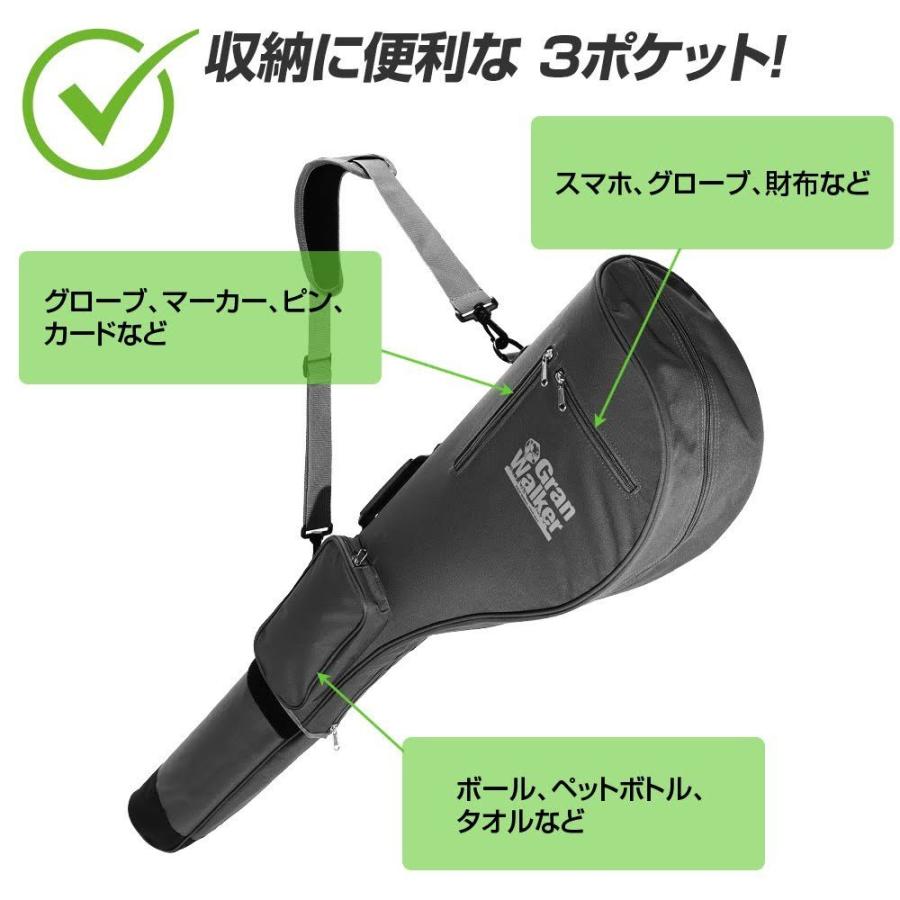 ゴルフ クラブケース セミハード 打ちっぱなし 練習用 8本以上収納