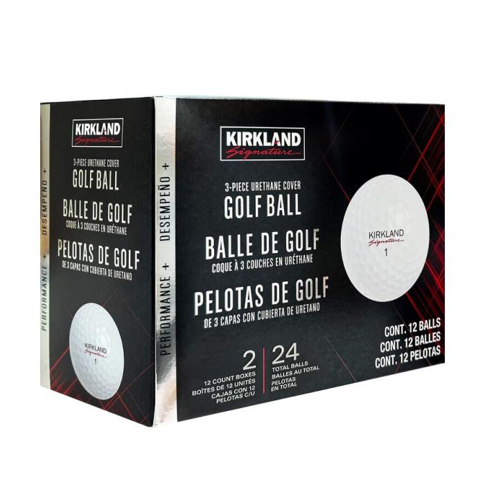 新品 未使用 ゴルフボール ホワイト 3ピース構造 24個 コストコ 送料