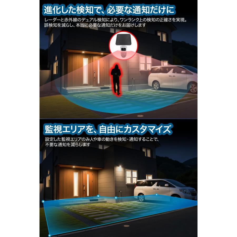 18ヶ月保証 Eufy eufyCam S4 固定式 追尾式 2-in-1 4K 防犯カメラ
