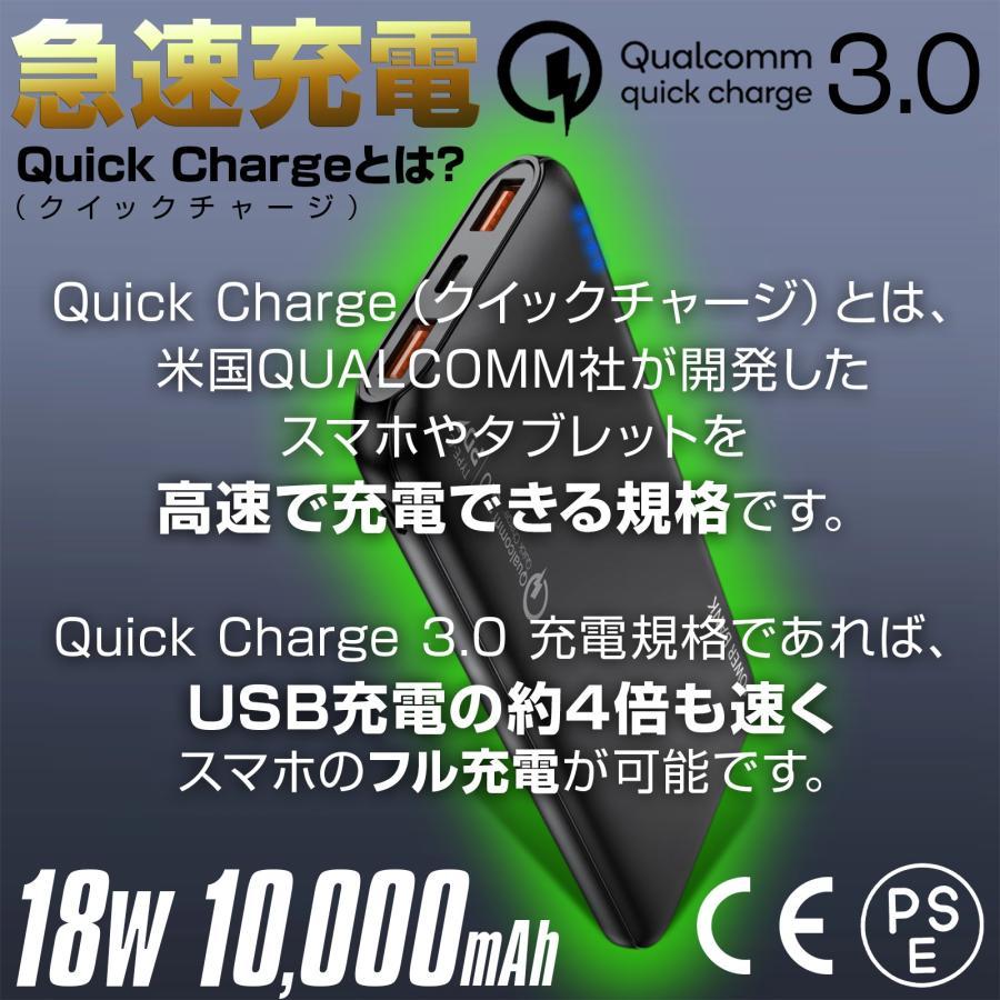 モバイルバッテリー 10000mah 18W PSEマーク : アリスモールYahoo!店