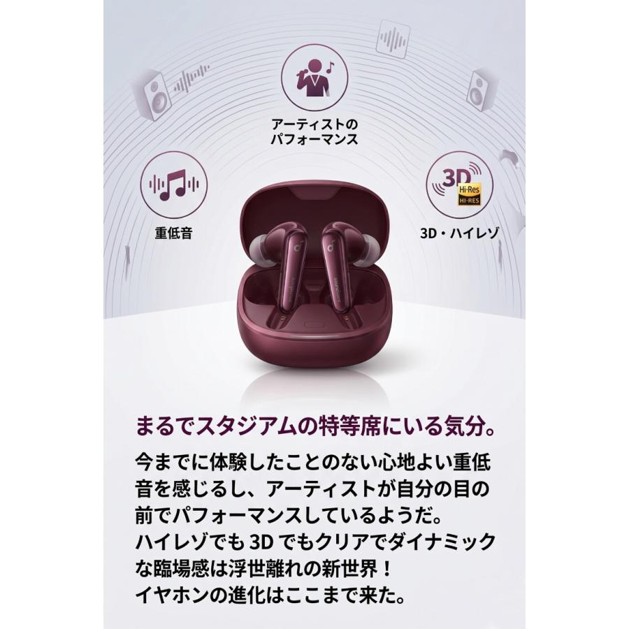 Soundcore（Anker） 18ヶ月保証 ワイヤレスイヤホン bluetooth