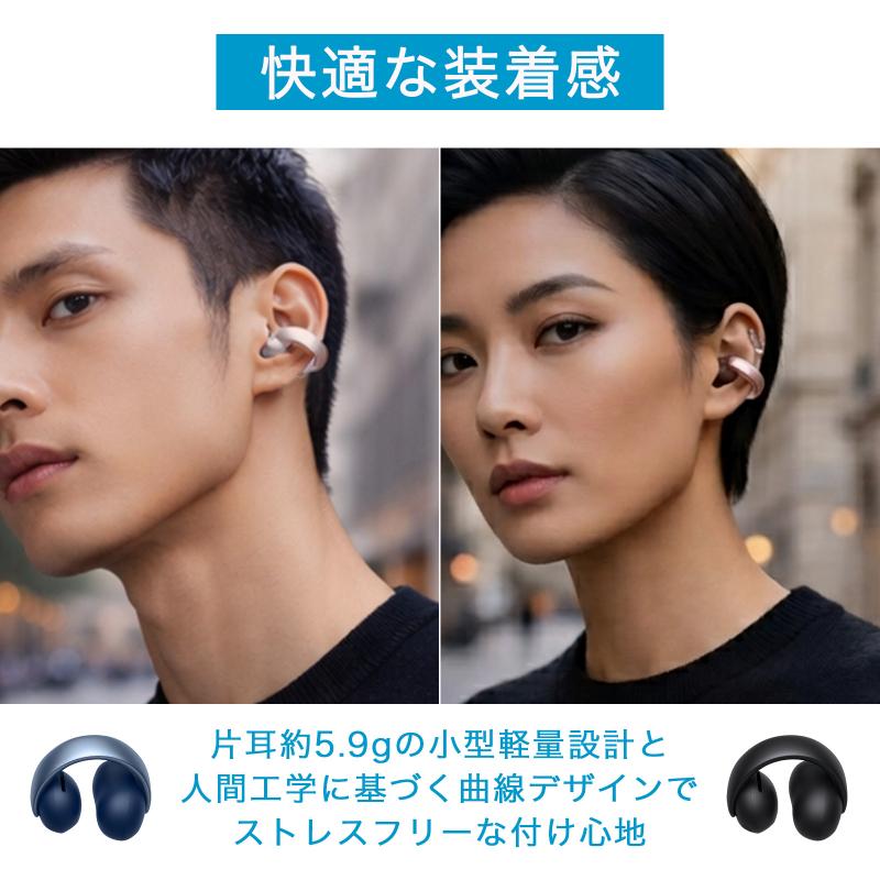 Anker soundcore AeroClip ワイヤレスイヤホン 保証書付き Soundcore（Anker） 【18ヶ月保証 即納在庫】 アンカー イヤホン 耳 塞