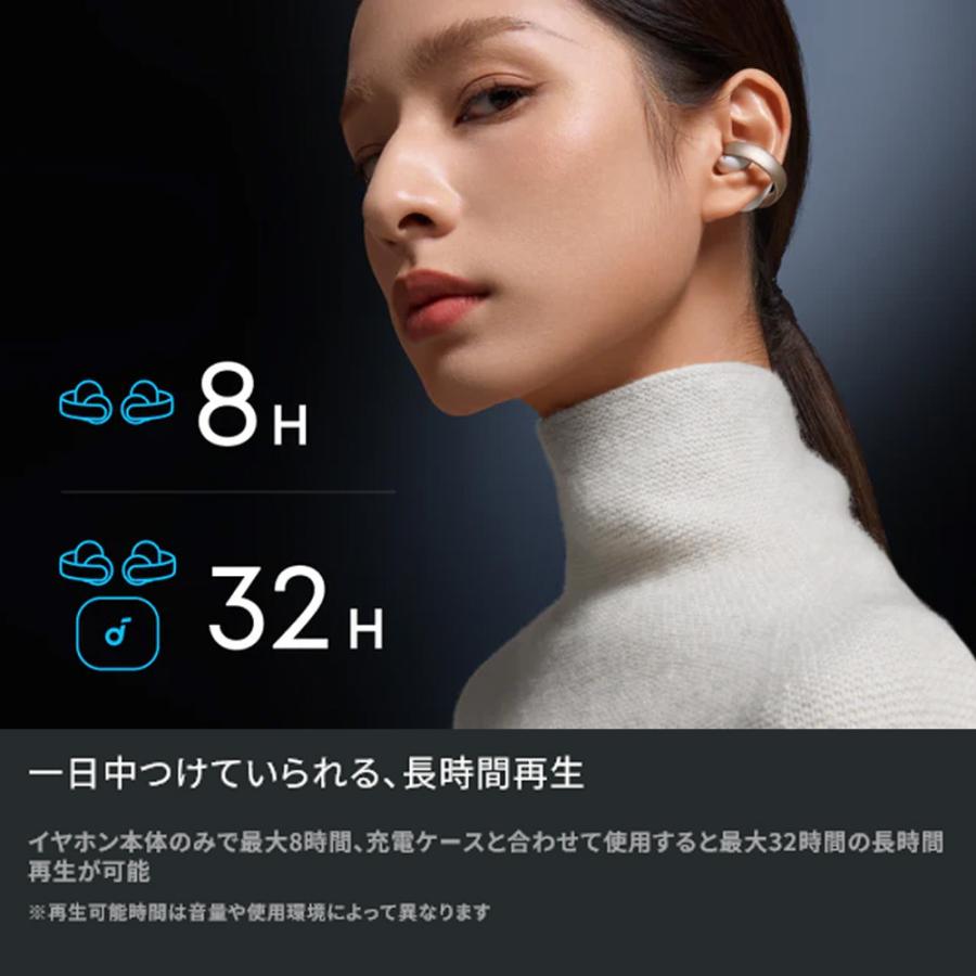 ほぼ未使用 Anker Soundcore AeroClip ワイヤレスイヤホン Soundcore AeroClip | オープンイヤーイヤホンの製品情報