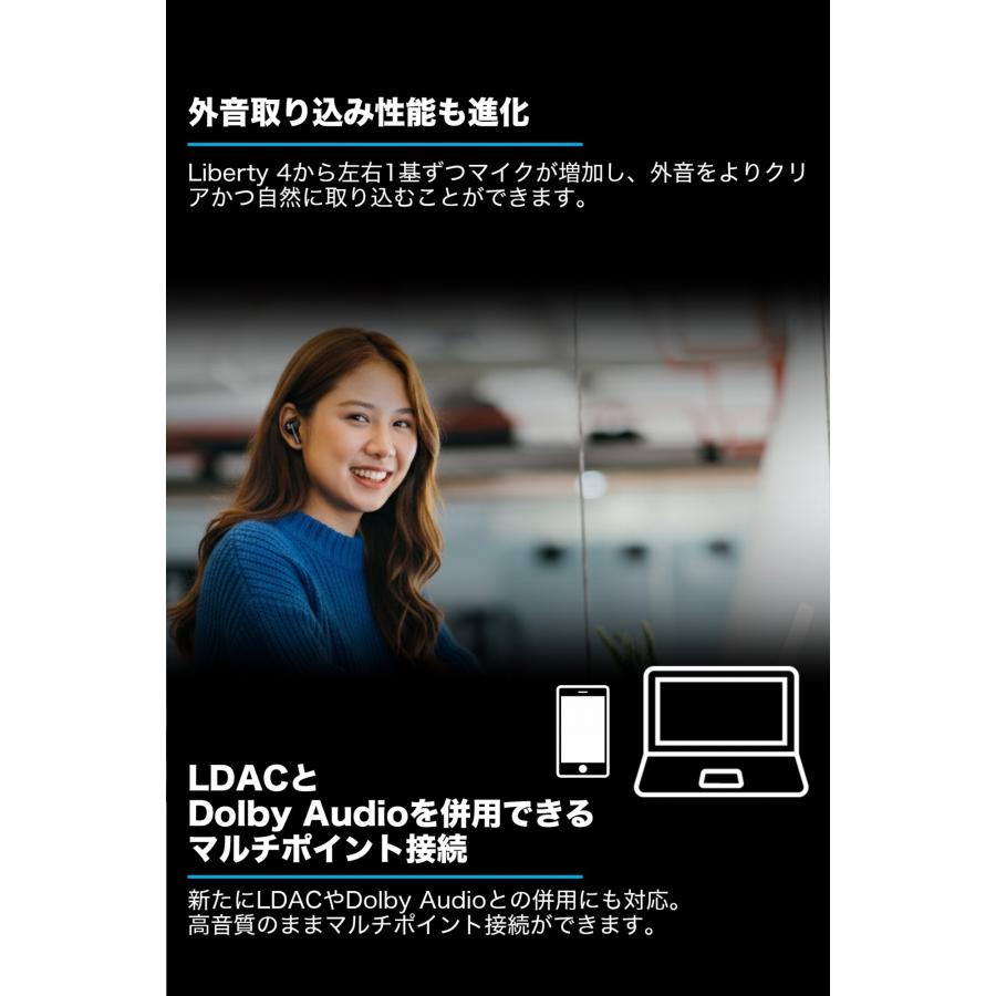 Soundcore（Anker） 18ヶ月保証 アンカー リバティ5 Anker Soundcore
