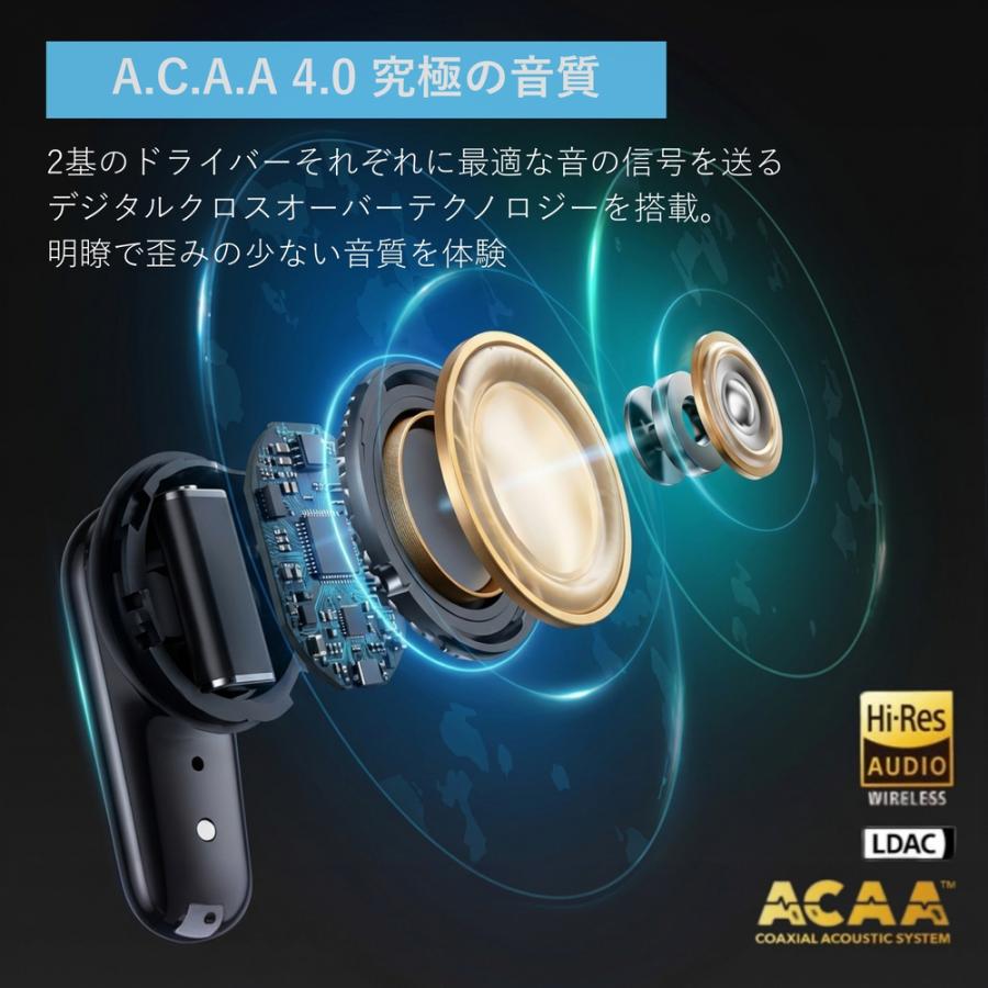 18ヶ月保証 アンカー ワイヤレスイヤホン リバティ4 プロ 長時間再生 短時間充電 A3954 Anker Soundcore Liberty 4 Pro ワイヤレス イヤホンの画像