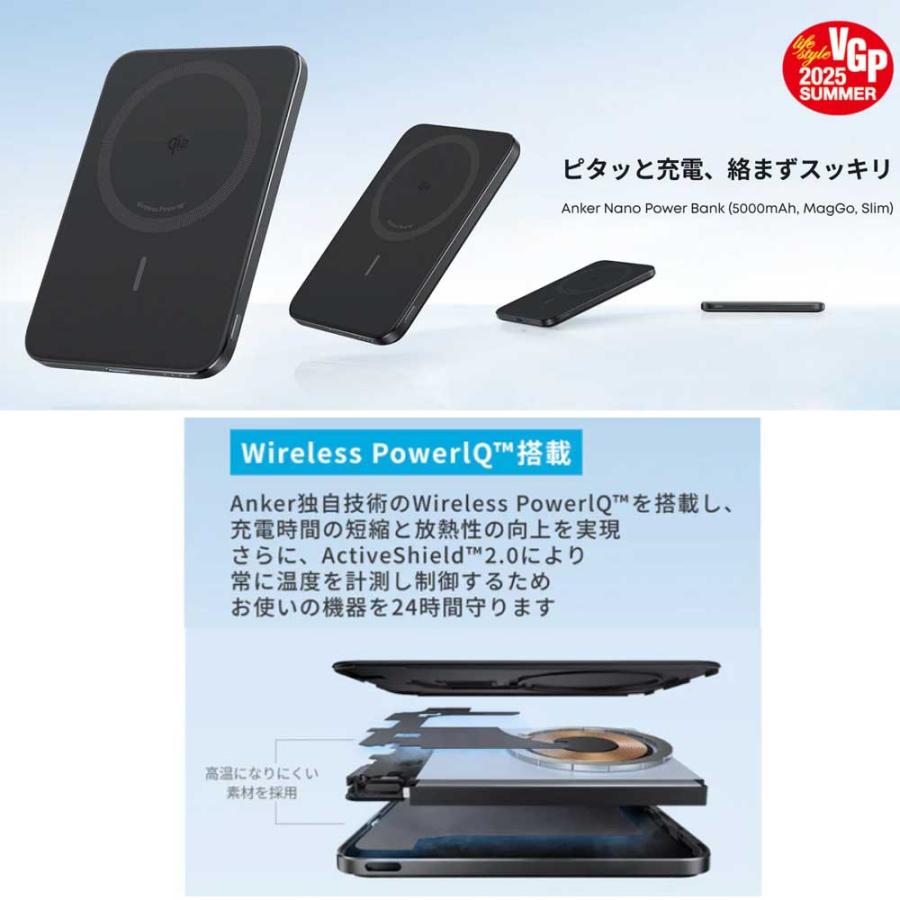 Anker（アンカー） 即納 モバイルバッテリー Model:A1665N11 Nano