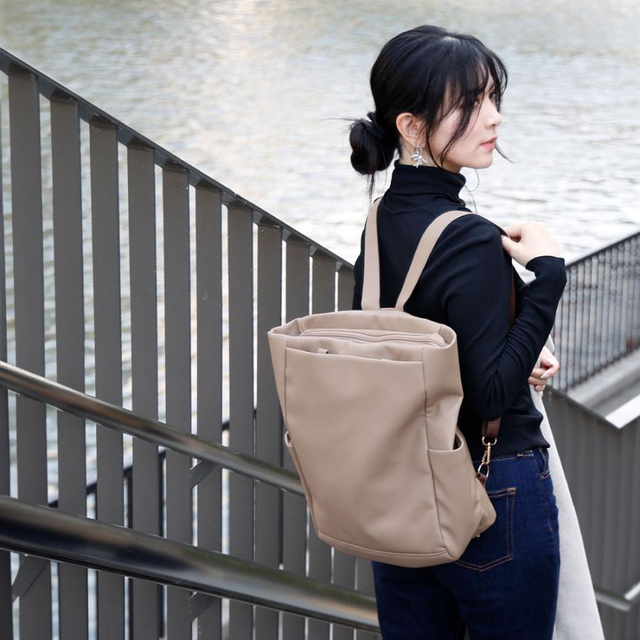 2way リュック レディース トートバッグ A4 ビジネスリュック バッグ トートリュック 2wayトート 2wayリュック ビジネスバッグ 通勤リュック おしゃれの画像